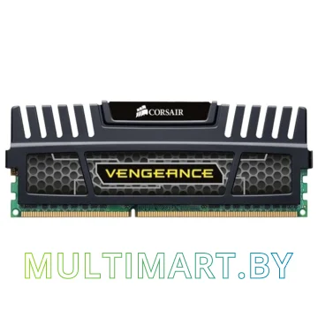 Оперативная память Corsair Vengeance Black 8GB DDR3 PC3-12800 (CMZ8GX3M1A1600C10)